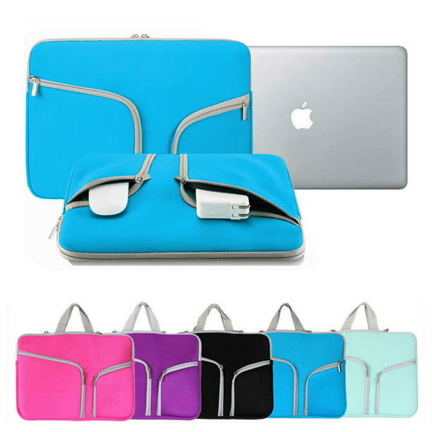 Neoprene Sleeve Laptop Handbag Case Cover Deep Teal Stone Portable MacBook Laptop/Ultrabooks Case Bag Cover 12 Inch 